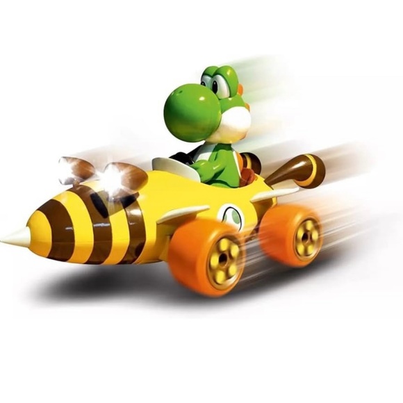 New in box by Carrera Mario Kart Bumble V RC Mario and Yoshi set ready to run! - Picture 9 of 12